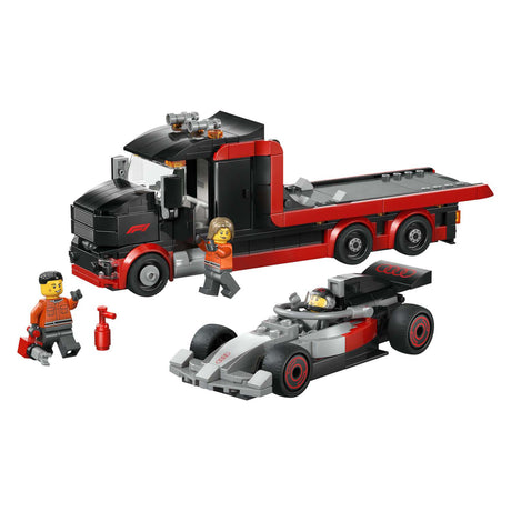 Lego® City F1® Display Truck mit Audi F1® Rennwagen – 60493