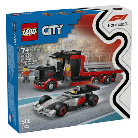 Lego® City F1® Display Truck mit Audi F1® Rennwagen – 60493