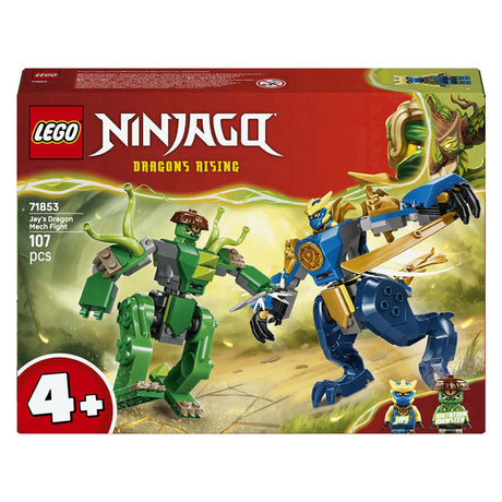 Lego® Ninjago® – Jays Drachen-Mech-Kampf – Spielzeug-Mech – Spielset mit 2 Minifiguren – 71853