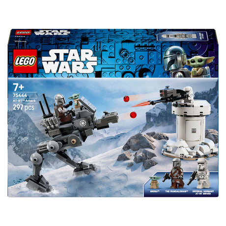 Lego® Star Wars™ At-RT™ Attack – Bauset mit Minifigur des Mandalorian™ und Grogu™ – ab 7 Jahren – 75444