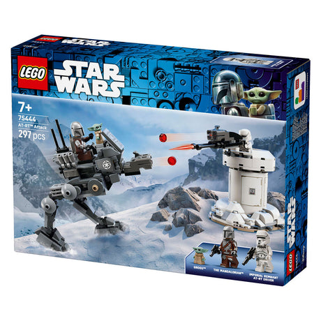 Lego® Star Wars™ At-RT™ Attack – Bauset mit Minifigur des Mandalorian™ und Grogu™ – ab 7 Jahren – 75444
