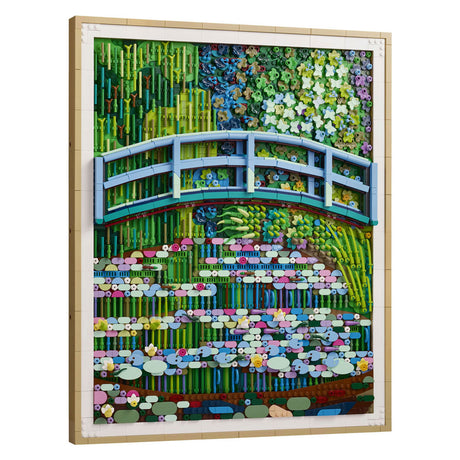 Lego® Art Claude Monet – Brücke über einen Teich mit Seerosen 31220