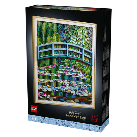 Lego® Art Claude Monet – Brücke über einen Teich mit Seerosen 31220