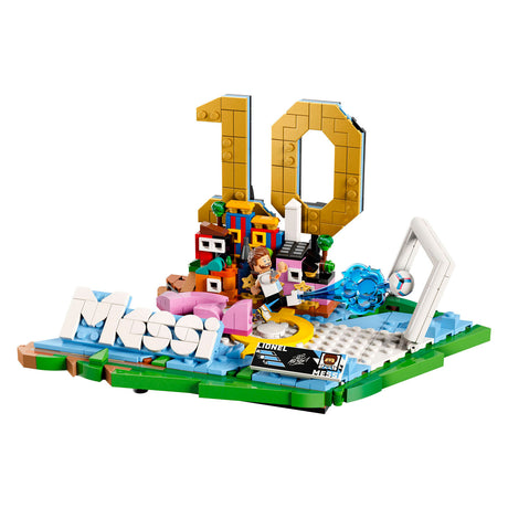 Lego Editions Lionel Messi – Fußball-Highlights, Bausatz und Kinderzimmerdekoration – 43011
