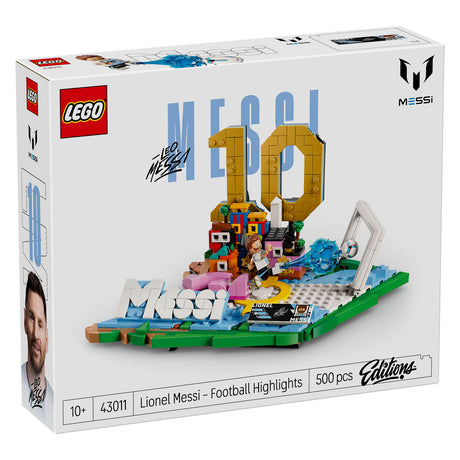 Lego Editions Lionel Messi – Fußball-Highlights, Bausatz und Kinderzimmerdekoration – 43011