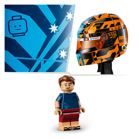 Lego Editions McLaren Mastercard F1 Team Oscar Piastri Helmbausatz für Kinder 43017