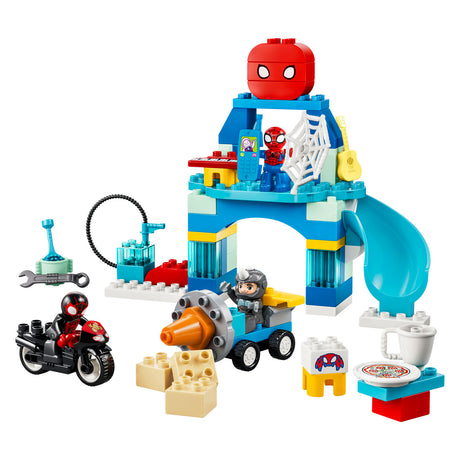 Lego Duplo ǀ Marvel Team Spidey Headquarters Bausatz für Kinder und Dekoration 10464