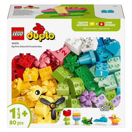 Lego Duplo Classic bunter Kreativbox-Bausatz mit kreativem Spielzeug für Kinder 10479