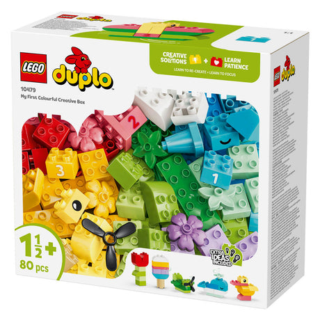 Lego Duplo Classic bunter Kreativbox-Bausatz mit kreativem Spielzeug für Kinder 10479