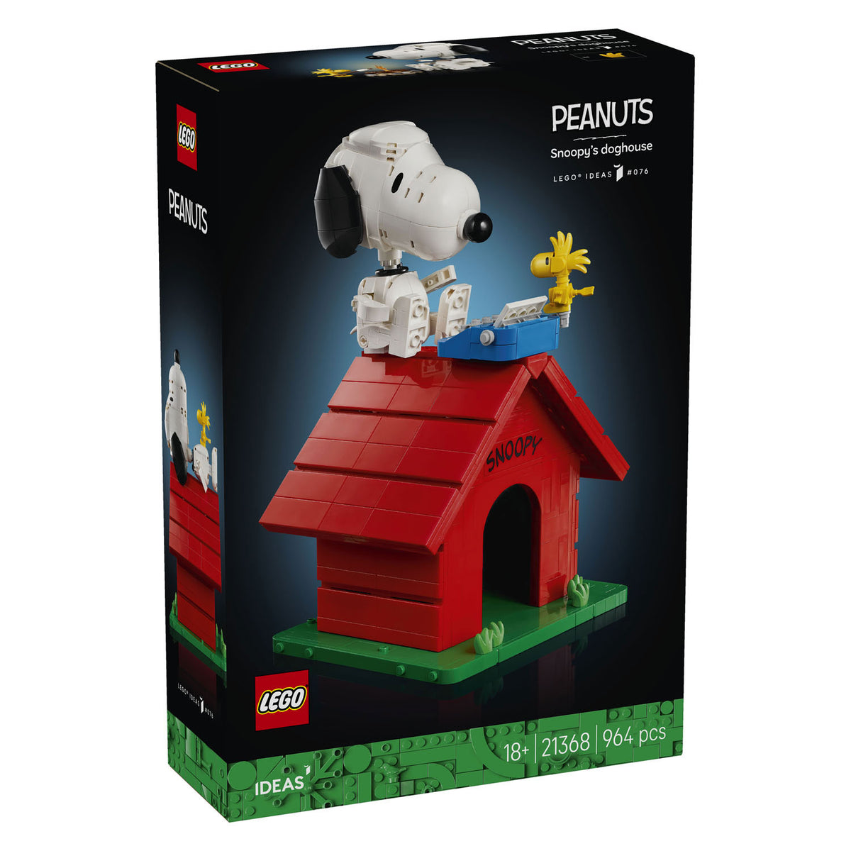 Lego-Ideen – Peanuts: Snoopys Hundehütte – 21368