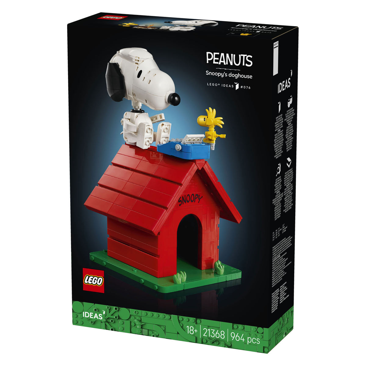 Lego-Ideen – Peanuts: Snoopys Hundehütte – 21368