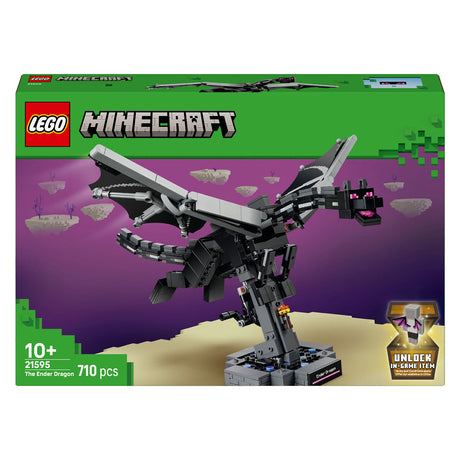 Lego Minecraft The Ender Dragon Drachenspielzeug für Kinder und Kinderzimmerdekoration 21595