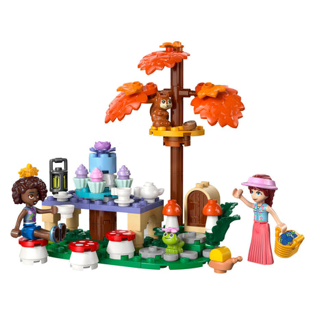 Lego Friends Teeparty im Wald Spielzeug für Kinder und Kinderzimmerdekoration 42690