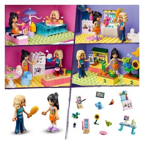Lego friends creatieve poppenhuiskoffer poppenhuis met poppetjes speelgoed voor kinderen 42697