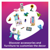 Lego friends creatieve poppenhuiskoffer poppenhuis met poppetjes speelgoed voor kinderen 42697
