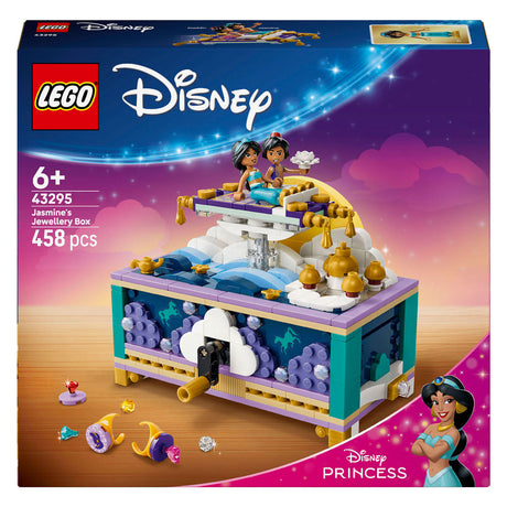 Lego ǀ Disney Princess Jasmines Schmuckschatulle, baubares Spielzeug für Kinder 43295