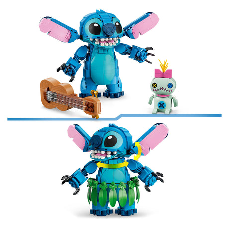 Lego ǀ Disney Stitch and Scrump Bausatz für Kinder und Kinderzimmerdekoration 43296