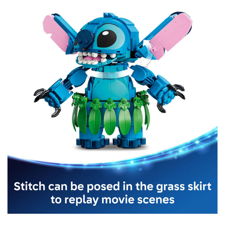 Lego ǀ Disney Stitch and Scrump Bausatz für Kinder und Kinderzimmerdekoration 43296