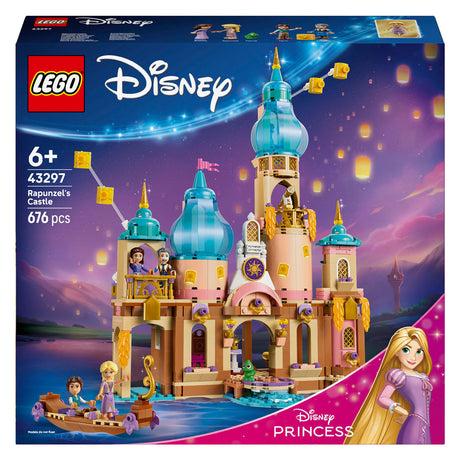Lego ǀ Disney Princess Rapunzels Schloss, baubares Spielzeug für Kinder und Dekoration 43297