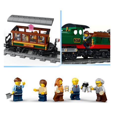 Lego City Vintage-Dampfeisenbahn-Spielzeug für Kinder ab 7 Jahren – 60511