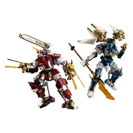 Lego Ninjago, die beiden hoch aufragenden Mechs, Bausatz für Kinder mit Actionfiguren 71870