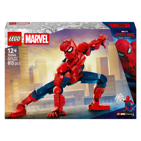 Lego ǀ Marvel Spider-Man Heldenfigurenbausatz für Kinder mit Actionfigur 76346