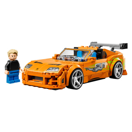 Lego Speed Champions, der schnelle und wütende Toyota Supra MK4, Spielzeugauto für Kinder 77260