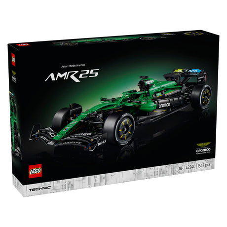 Lego Technic Aston Martin Aramco Amr25 F1 Autobausatz für Erwachsene mit Modellauto 42240