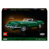Lego icons jaguar e-type - klassieke sportwagen auto - 11381