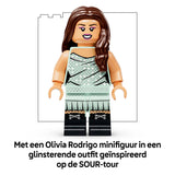 Lego editions olivia rodrigo's vinylplaat bouwpakket voor kinderen - 43028