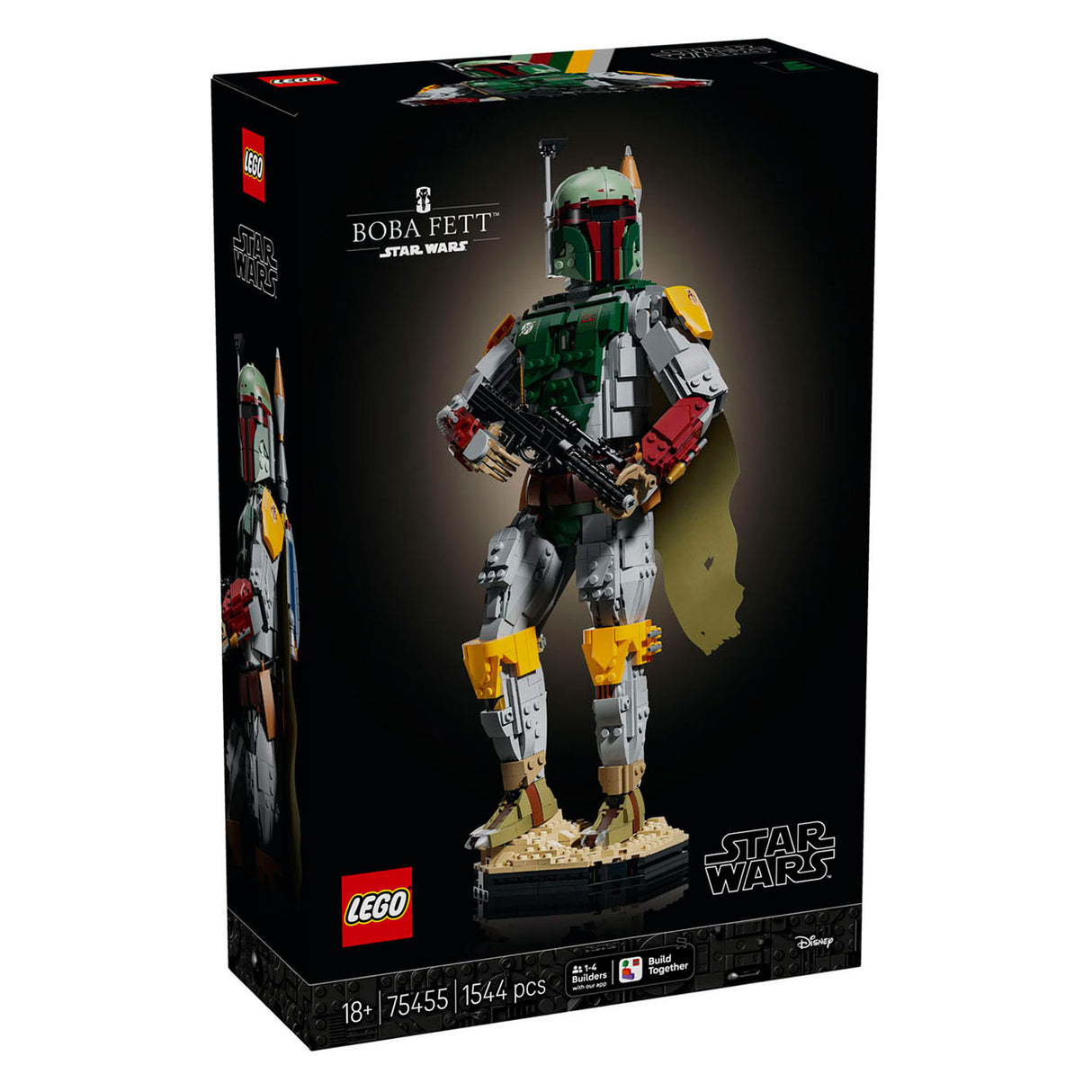 Lego star wars boba fett bouwpakket voor volwassenen en decoratie 75455