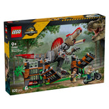 Lego jurassic world spinosaurus ontsnapping dinosaurus speelgoed voor kinderen 77982