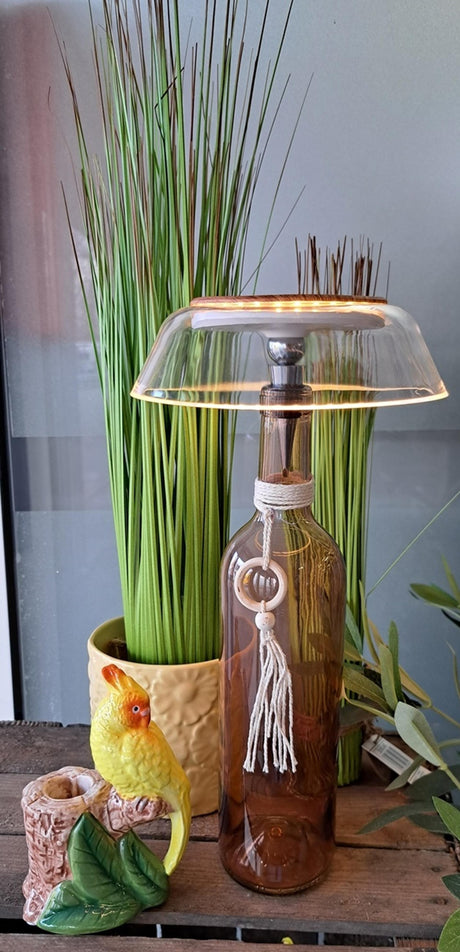 Mansion atmosphere oplaadbare led tafellamp ø16,5xh33,5cm
