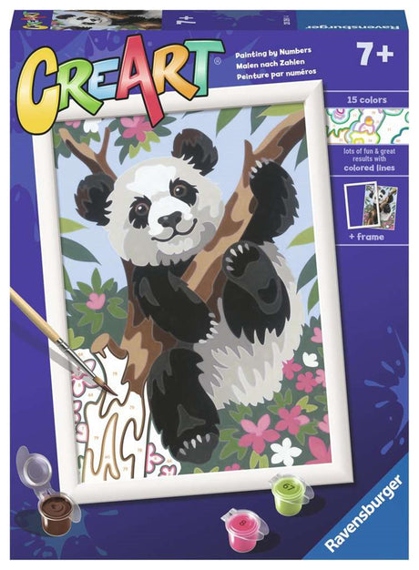 Ravensburger Creart Painting bei Number - Panda spielen