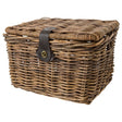 Fastrider sera basket rattan medium brown with lid