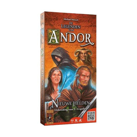 999Games 999 Games The Legends of Andor: New Heroes 5 6 Erweiterungsbrettspiel – kooperatives Spiel