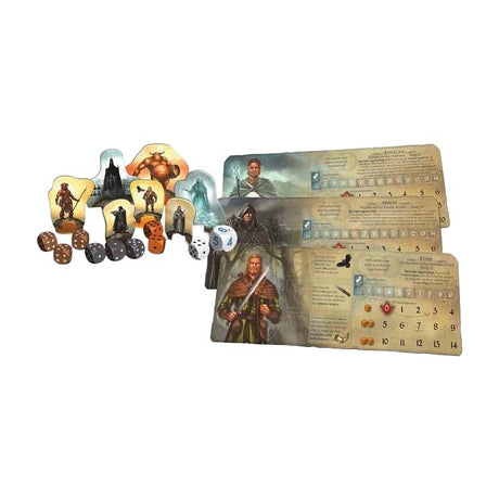 999Games 999 Games The Legends of Andor: New Heroes 5 6 Erweiterungsbrettspiel – kooperatives Spiel