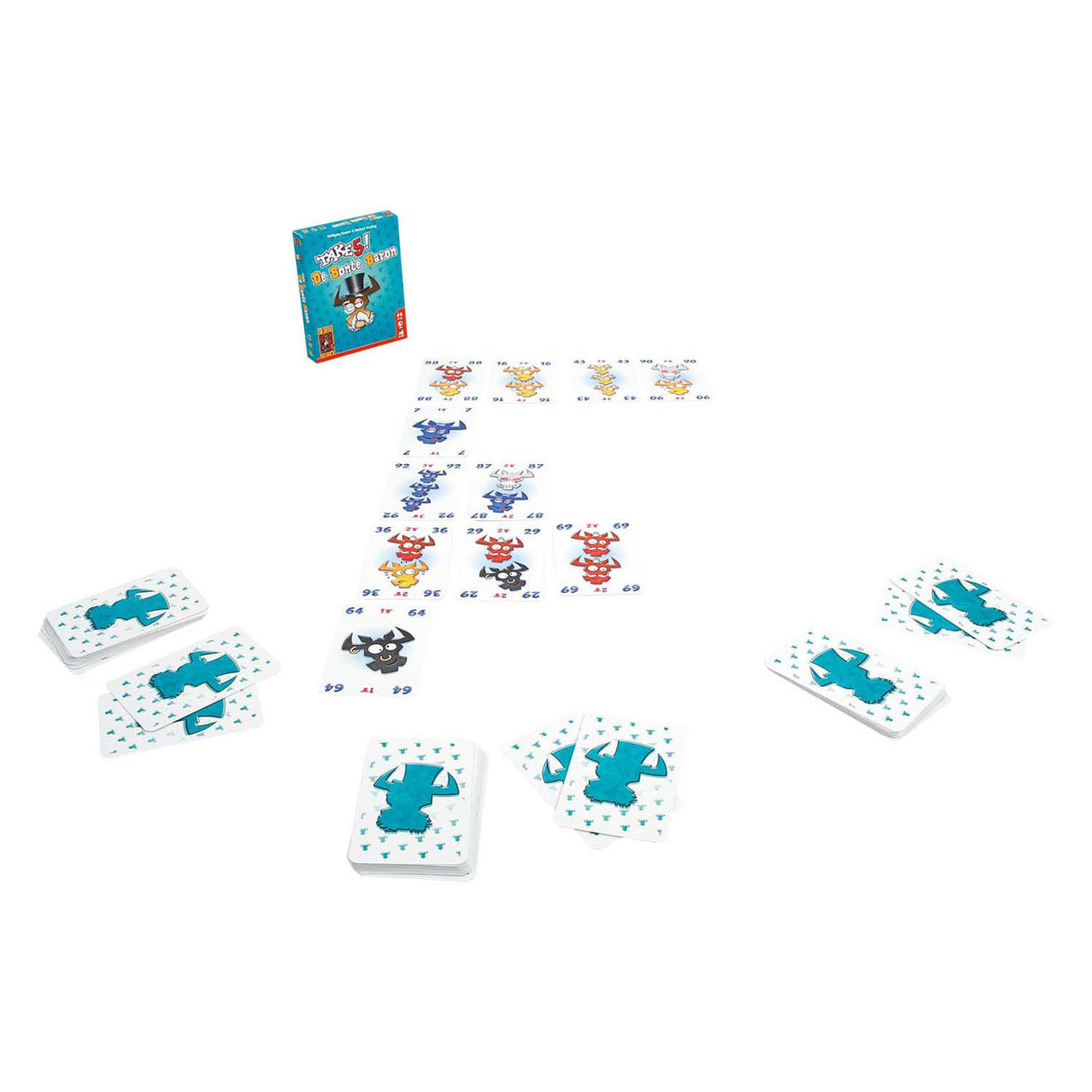 999Spiele 999 Spiele brauchen 5! - das farbenfrohe Baron-Kartenspiel