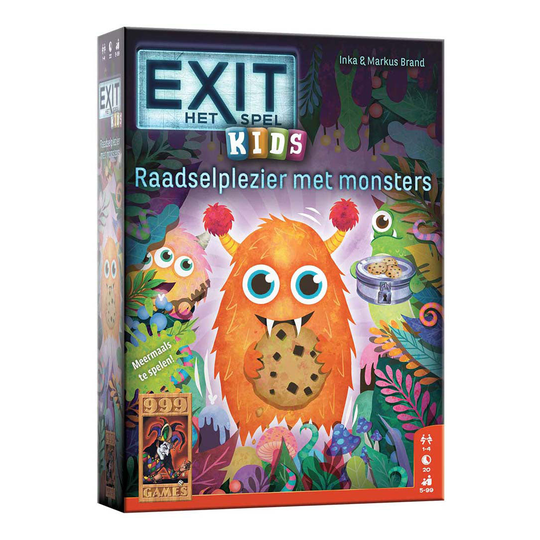999Games 999 Games Exit – Rätselspaß für Kinder mit Monstern