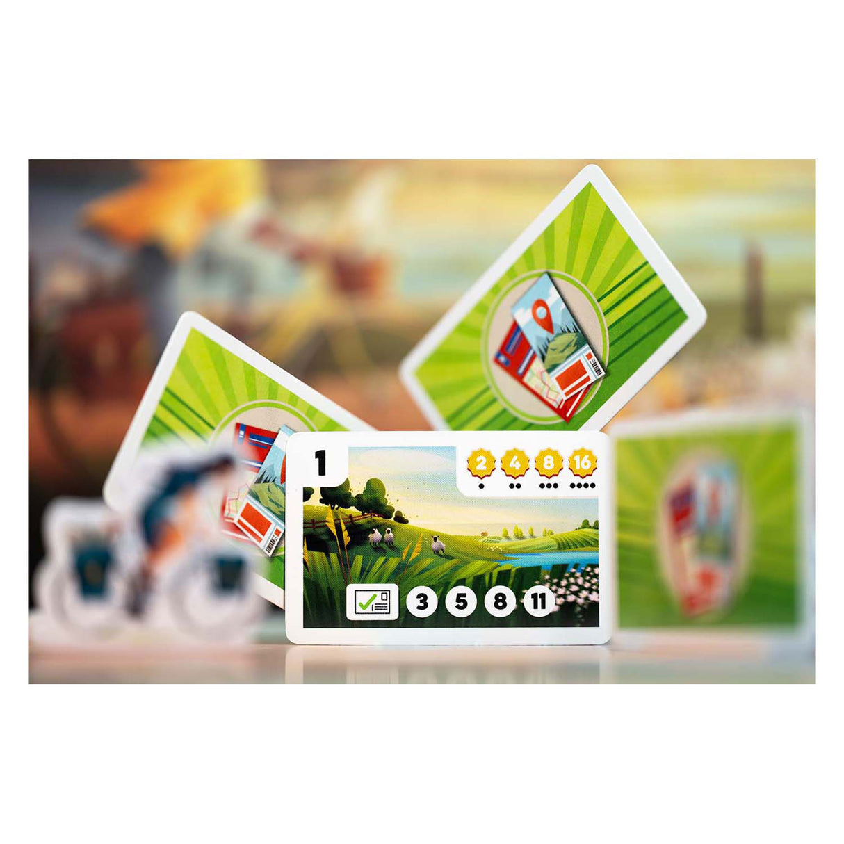 999games 999 games postcards bordspel (nederlands, 1 - 4 spelers, 45 minuten, vanaf 10 jaar)