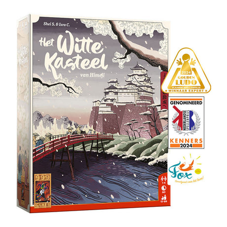 999Games 999 Games Das weiße Schloss von Himeji Brettspiel (niederländisch, 1 – 4 Spieler, 80 Minuten, ab 12 Jahren)