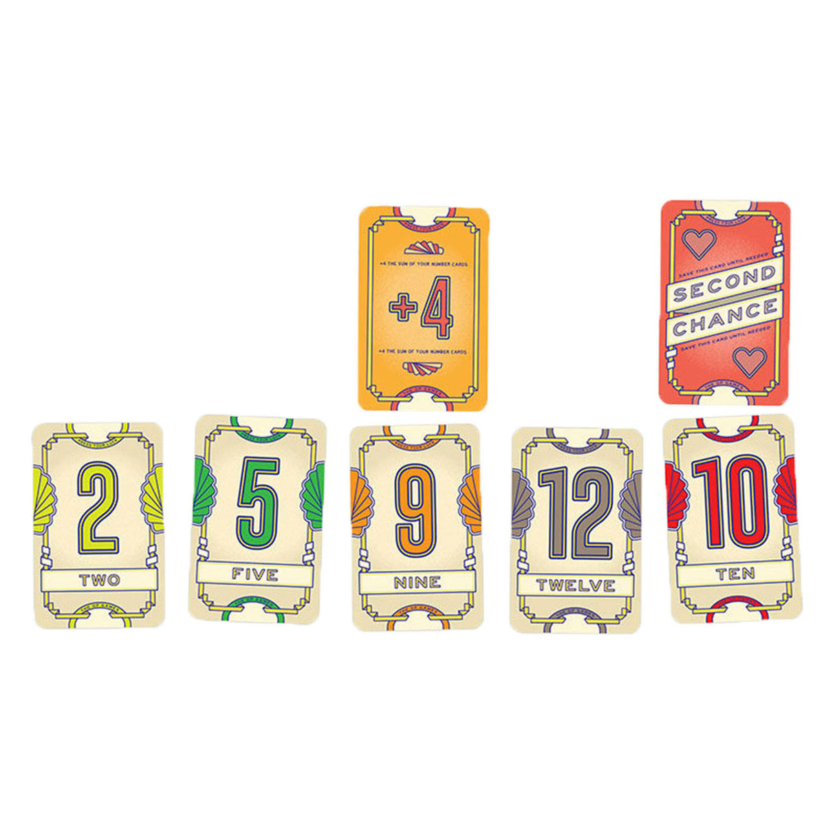 Asmodee Flip 7 Kartenspiel (englische Version)