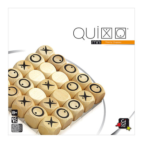 999Games Gigamic – Quixo Mini – abstraktes, taktisches Brettspiel – 2 Spieler – nl gb fr de es it
