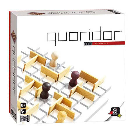 999Games Gigamic – Quoridor Mini – abstraktes Strategiespiel – nl gb fr de es it