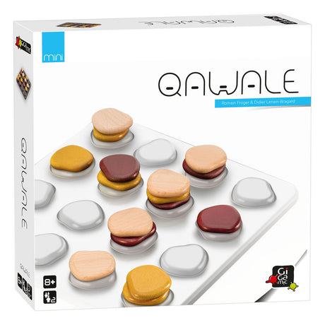 999games Gigamic – Qawale Mini – Wo Strategie auf Natur trifft – Spiel für zwei Spieler