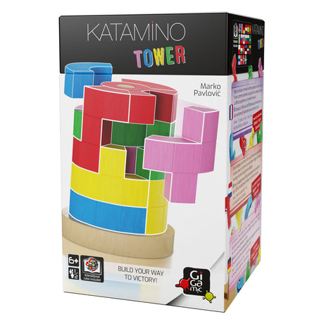 999Games Gigamic – Katamino Tower – 3D-Puzzle-Erlebnis