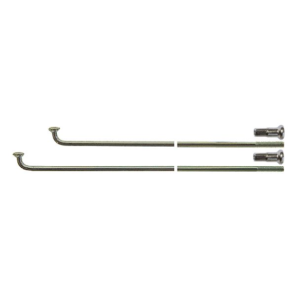 Buzaglo Speichen 306-13 Alpina Raggi ø2,33 mm fg 2,6 – Zink (144 Stück)
