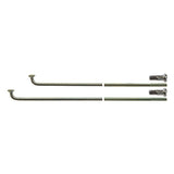 Buzaglo Speichen 306-13 Alpina Raggi ø2,33 mm fg 2,6 – Zink (144 Stück)