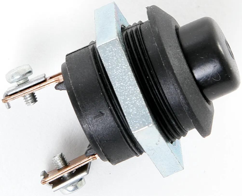 Hella Druckschalter Druckschalter schwarz Einbau, Schraubanschl