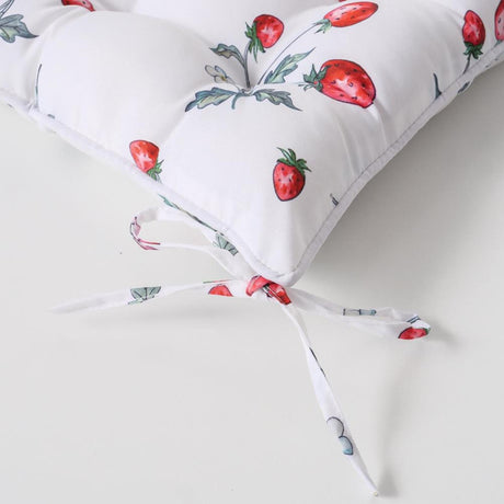 Boltze Home Sitzkissen Erdbeere 'Emily' Polyester 40x40x7cm